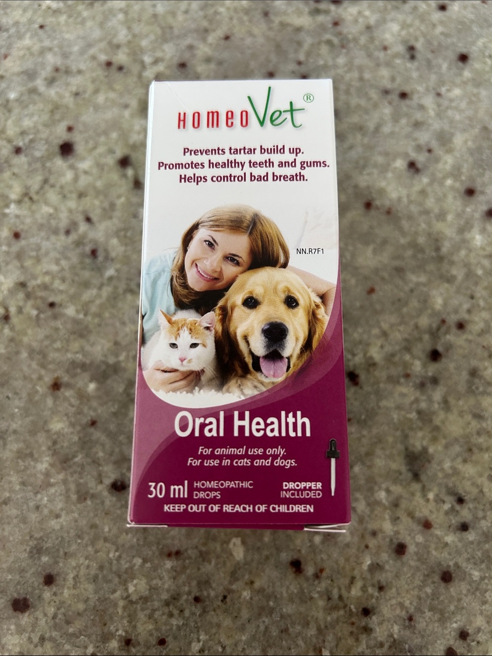 HomeoVet Oral Health Support for Dogs and Cats - new in box
